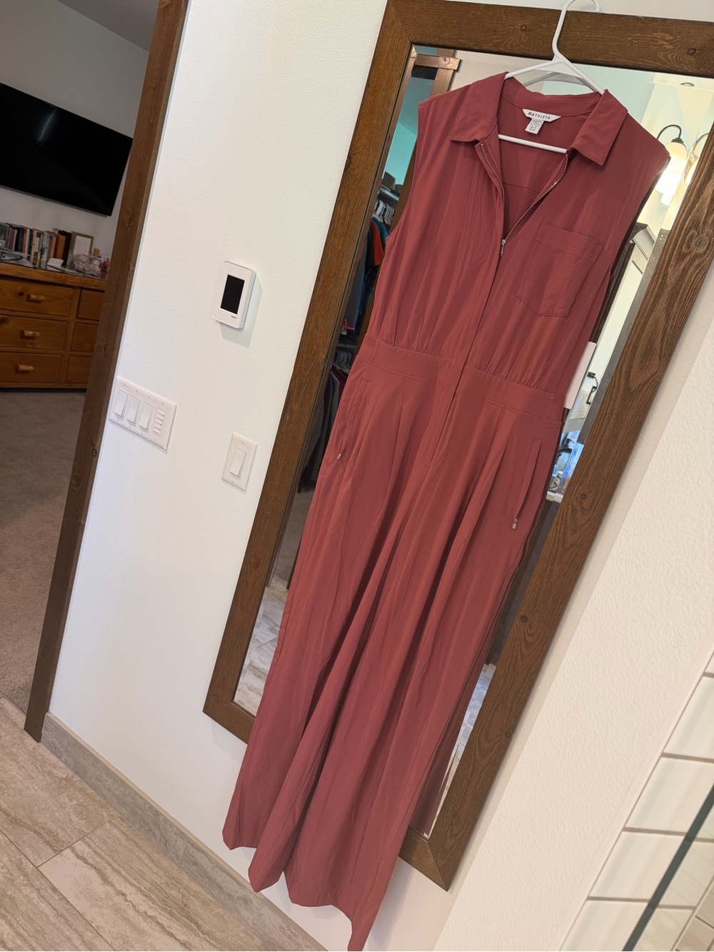 NWT ATHLETA Brooklyn Jumpsuit 12 Tall - Picture 2 of 6